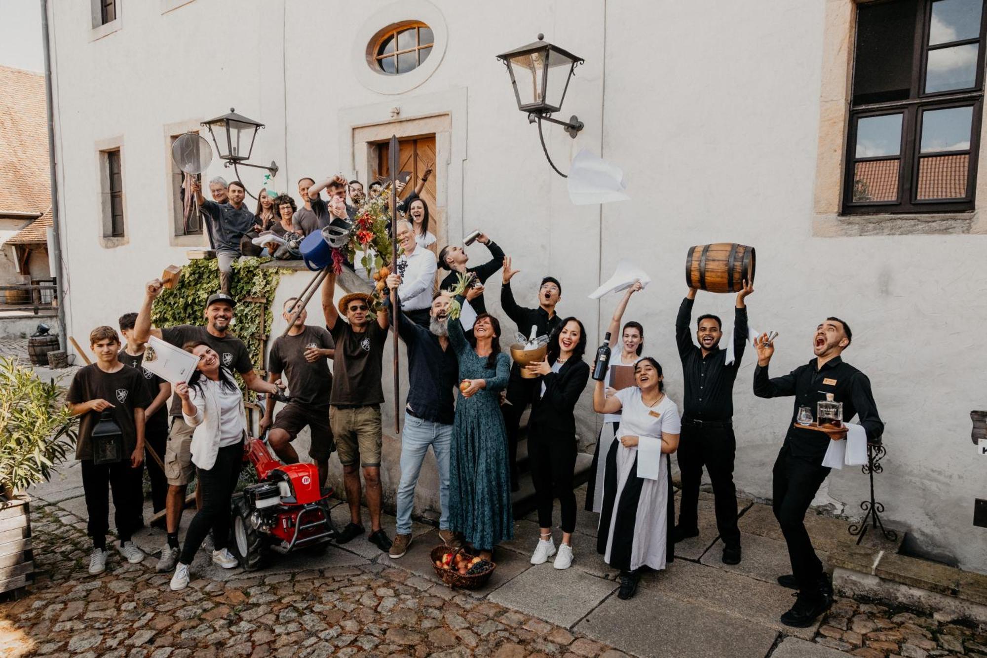Rittergut Positz Hotell Oppurg Exteriör bild